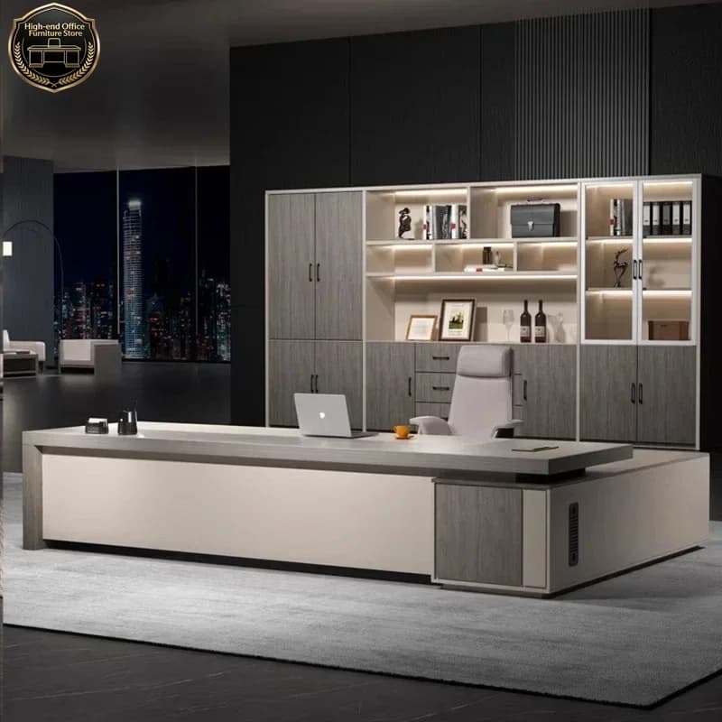 Scrivania Pieghevole per Ufficio, Studio, Gaming, Lettura, Conferenze, Design, Arredamento per Hotel