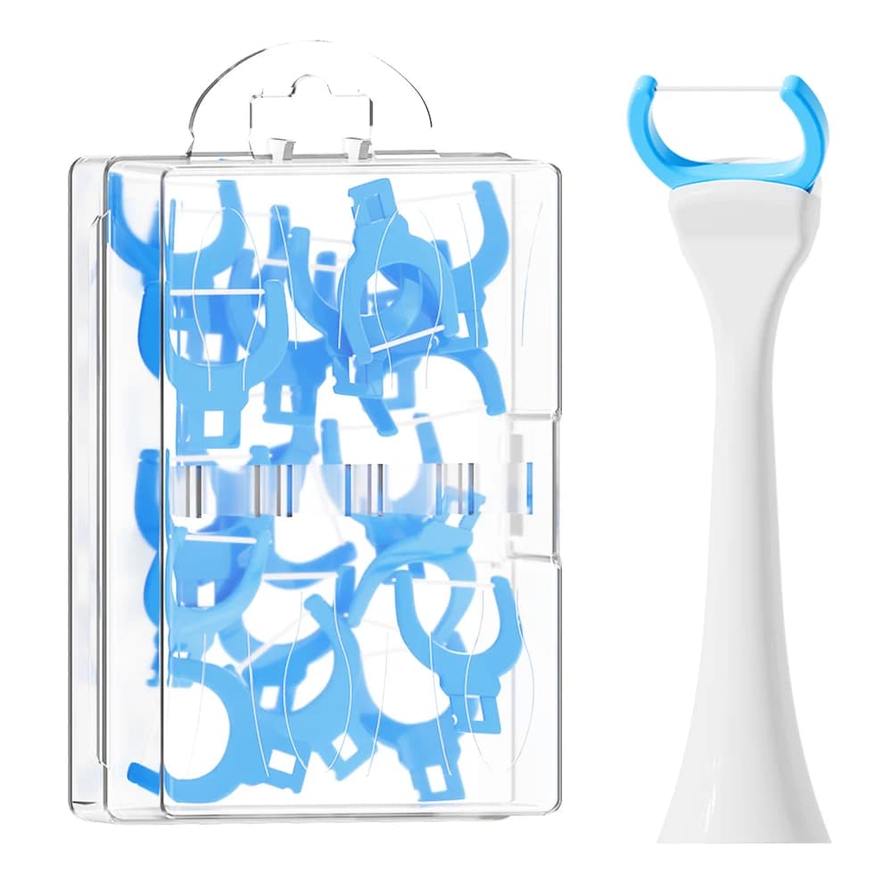 Compatible with Philips Sonicare electric toothbrush spare heads, 20 spare heads for interdental wire fillers