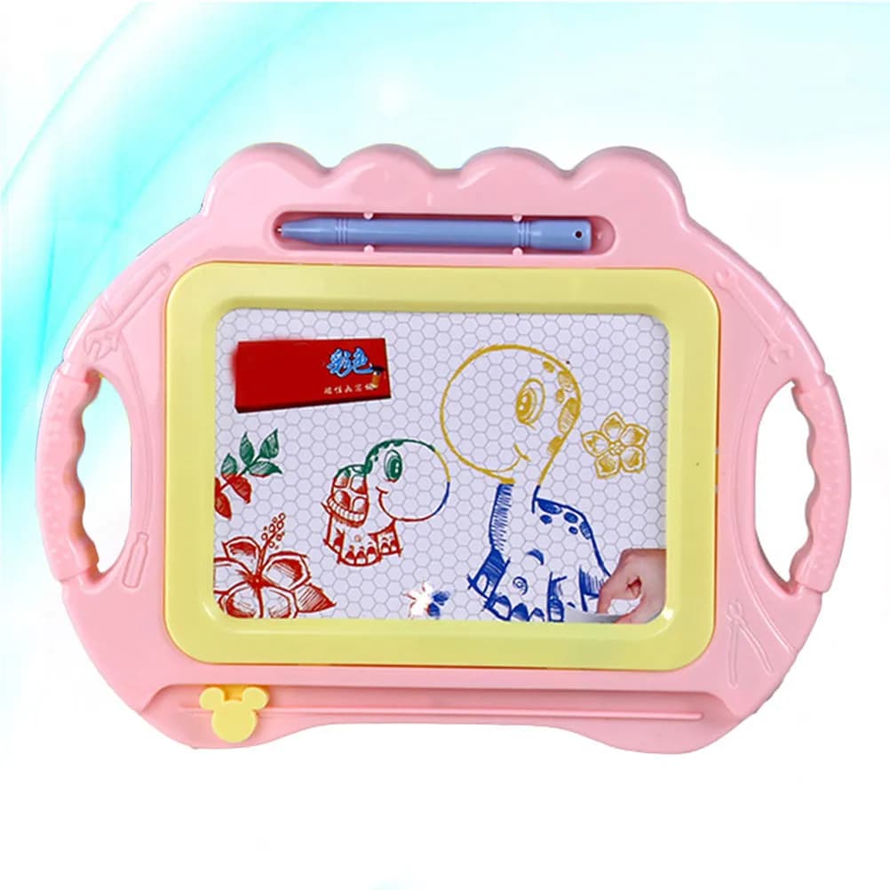 Tavola magnetica rosa per disegno, grande schermo, lavagna educativa per bambini, per schizzi artistici creativi, disegno cancellabile
