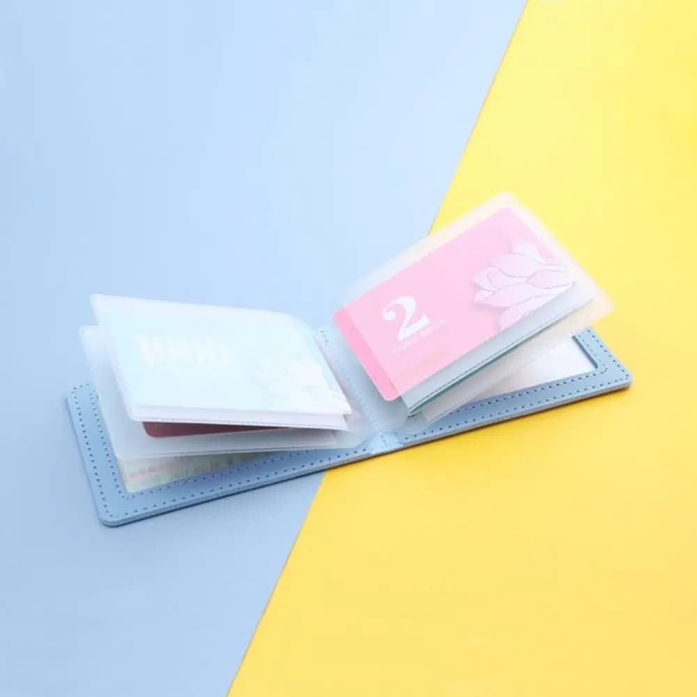 Porta carte fermasoldi da donna in pelle PU documenti per auto borsa portaoggetti custodia per patente di guida cartella portafoglio porta patente di guida