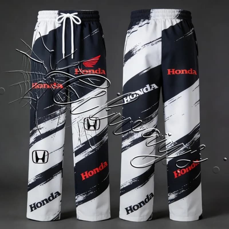 Pantaloni Moto Estivi Nuovi 2026 Honda da Uomo per Ciclismo Outdoor, Pantaloni da Corsa Fuoristrada per Appassionati di Mountain Bike, Protezione Solare