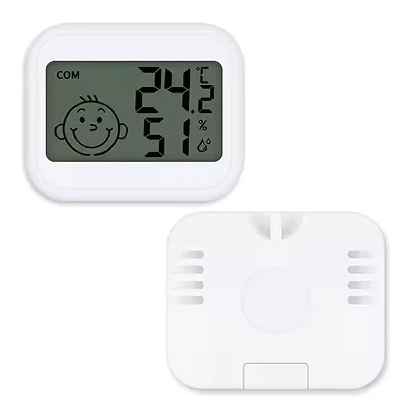 Digital Electronic Temperature Humidity LCD External Thermometer for Interior Hygrometer Home Weather Station
