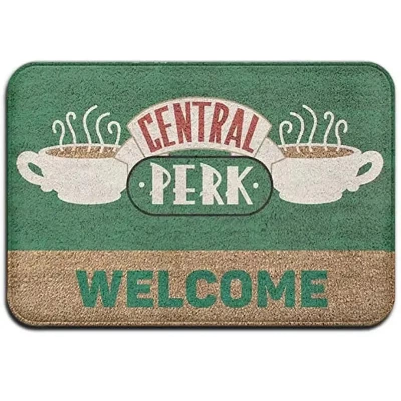 Classic Friends TV Show Funny Quotes Carpet for Printed Entrance door Zerbino Waterproof Non-slip Floor Bathroom carpet Kitchen entrance carpet
