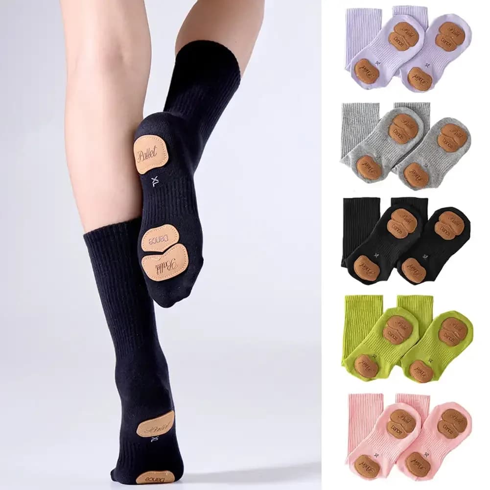 Yoga Socks for Modern Dance Anti-slip Girls Woman Men Cotton Socks Ballet Socks Pilates Yoga Children Adults Dancewear