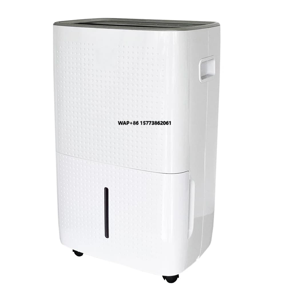 Deumidificatore professionale a compressore da 126 pinte per home office R290 refrigerante elettrico portatile 5000 piedi quadrati in plastica fatta ad aria