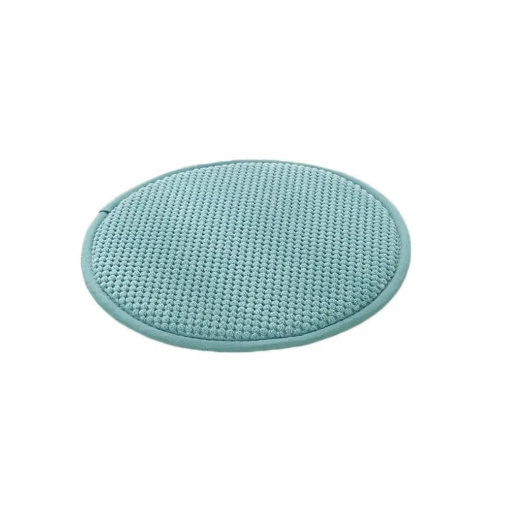 Comfortable sponge cushion, soft and warm, round, solid color, non-slip, for office chair