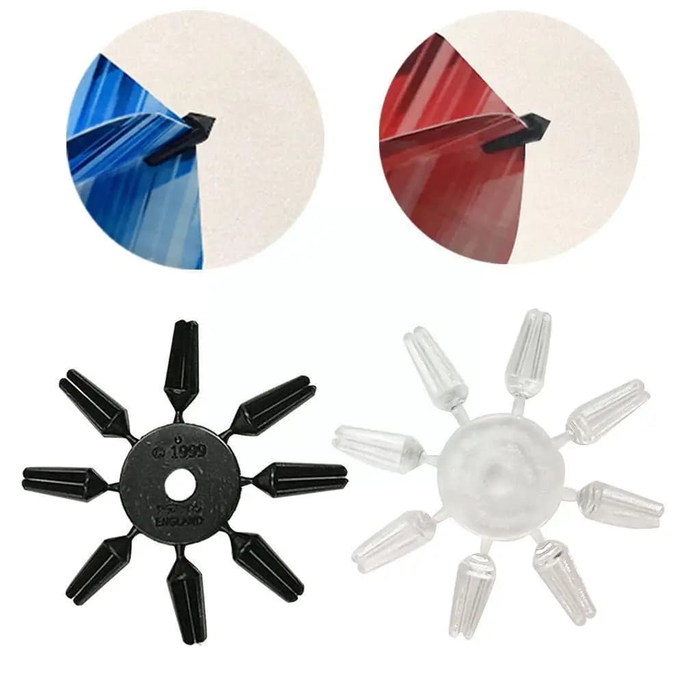 8 pz/set wing protector lega freccette Flight Savers Black Tail Tip freccette accessori bianchi A1T0