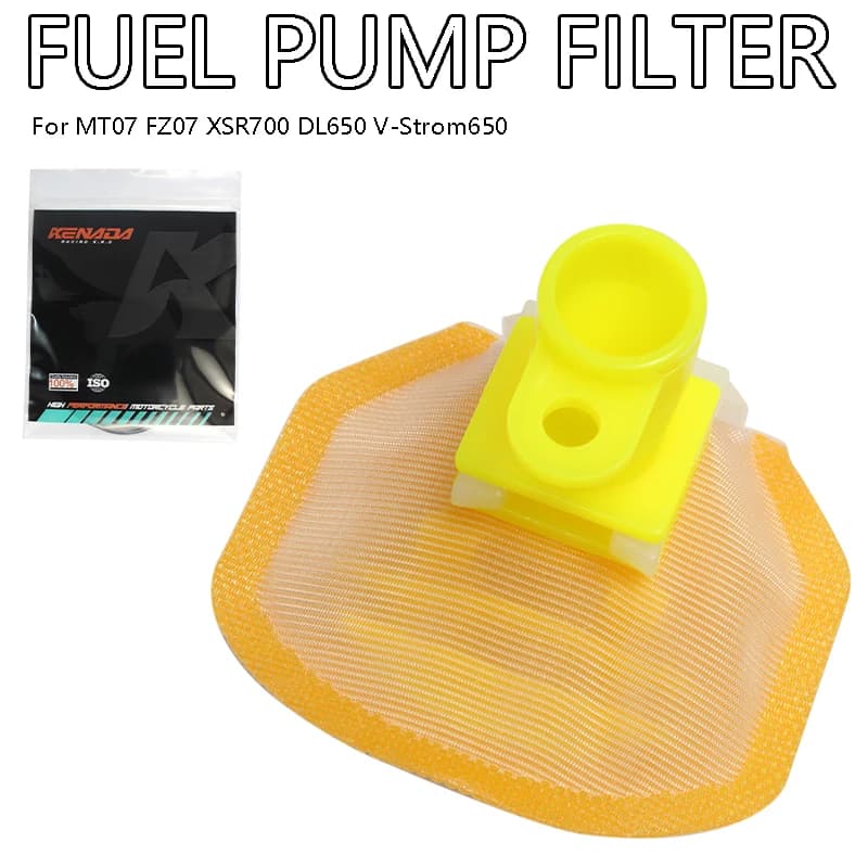 In-Tank Fuel Pump Filter Strainer Sock For MT07 FZ07 XSR700 DL650 V-Strom650