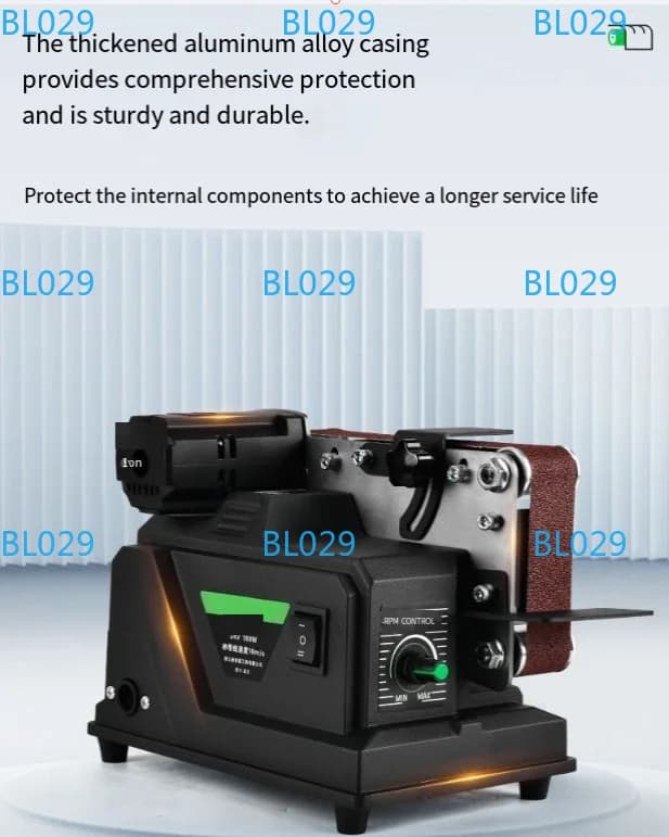 180W Mini Electric Tape Grinder, 10m/S, for Cutting Kitchen Knives and Scissors