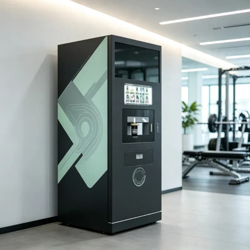 Protein Powder Vending Machine Gym Custom Retail Equipment 24 H Unmanned Operation Intelligent Self-service Beverage Dispenser