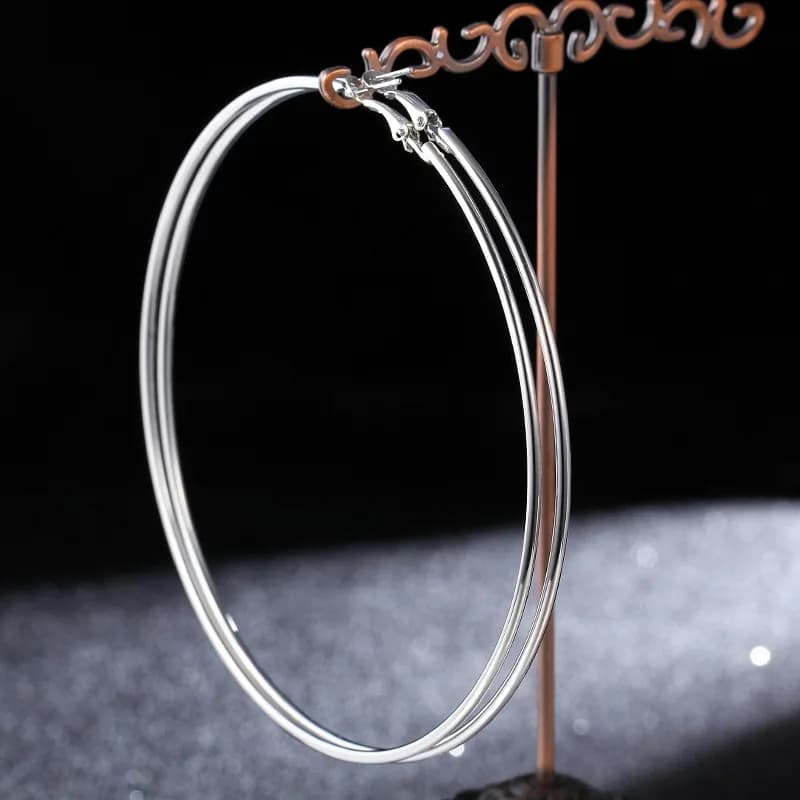 BLIJERY Women 3-10cm Small Big Circle Hoop orecchini Nightclub Large Statement orecchino basket Brincos Fashion Jewelry Gift