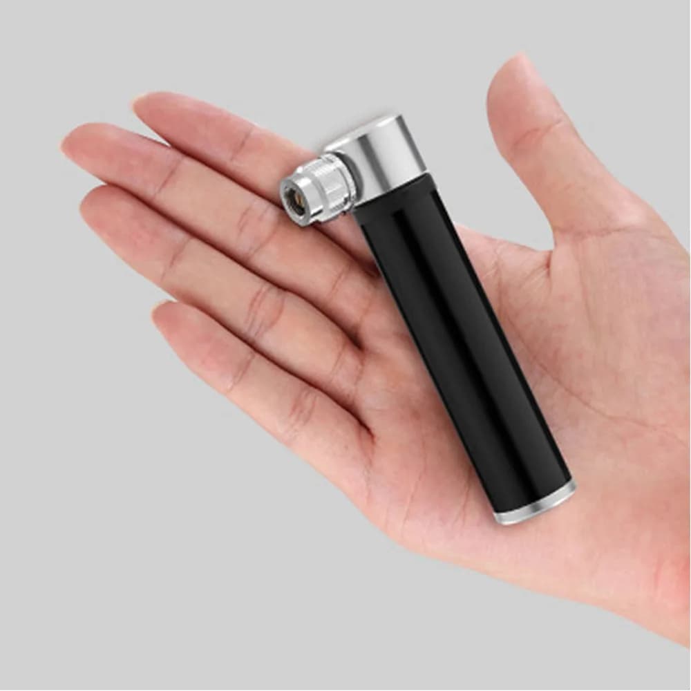Pompa per Bicicletta in Lega di Alluminio Durevole, Leggera e Multifunzione, Kit Gonfiatore Portatile per Pneumatici, Ideale per Gite all'Aperto