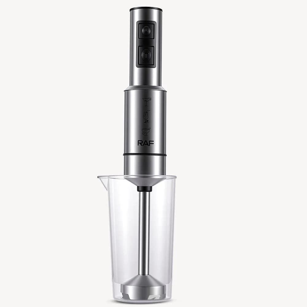 Multifunctional hand blender for domestic use, food preparation, cooking and food processing