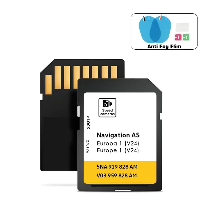 NUOVO per VW Discover Media Navigazione AS V23 Mappa UK Europa 2026 Sat Nav 5NA 919 866 NA Scheda SD 32GB