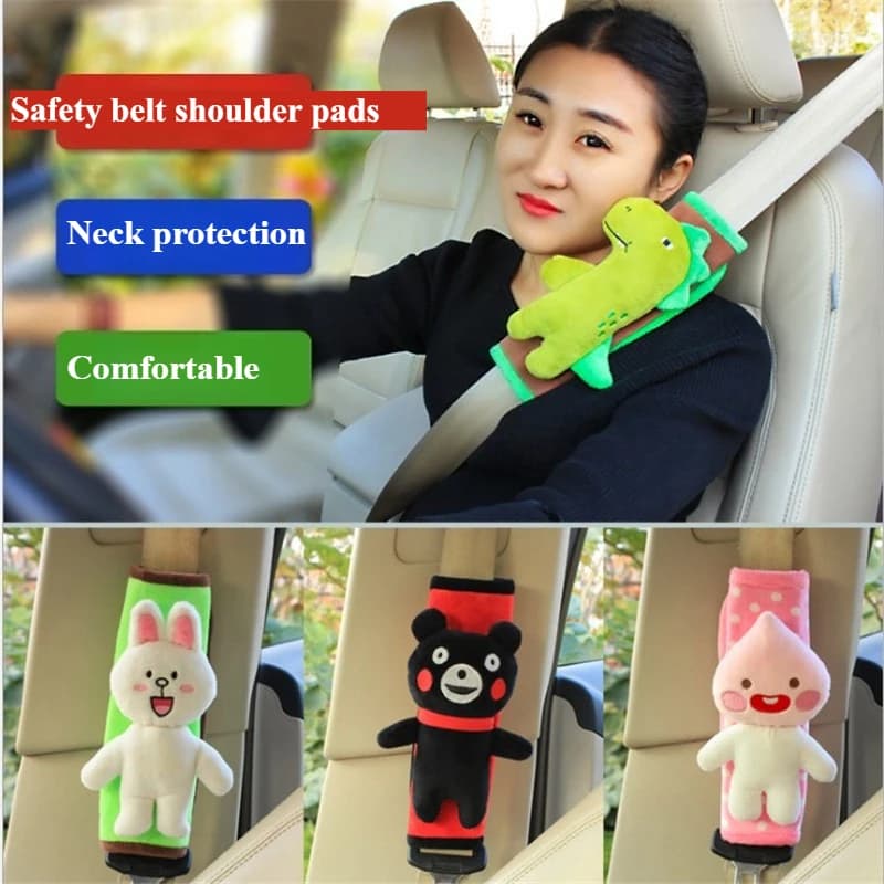 Spalline Car Seat Belt Covers Car Seat Belt Covers Car Seat Covers Car Seat Covers Car Accessories Neck Protective Cover for Kids Safety Belt