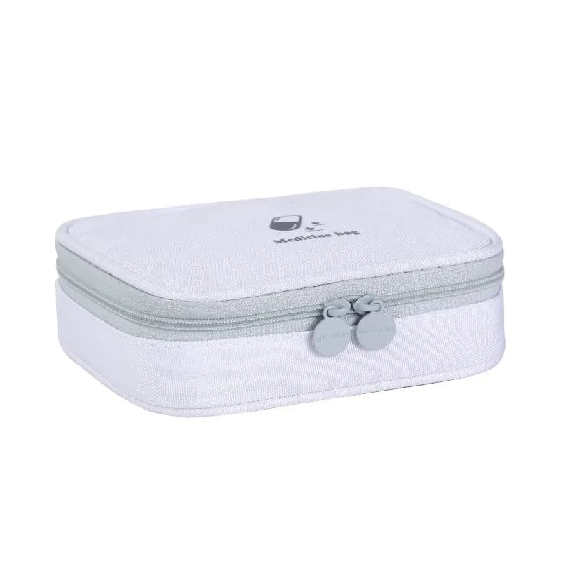 Kit di Pronto Soccorso Portatile, Organizzatore di Pillole per Emergenze Domestiche, Borsa da Viaggio, Scatola per Medicinali