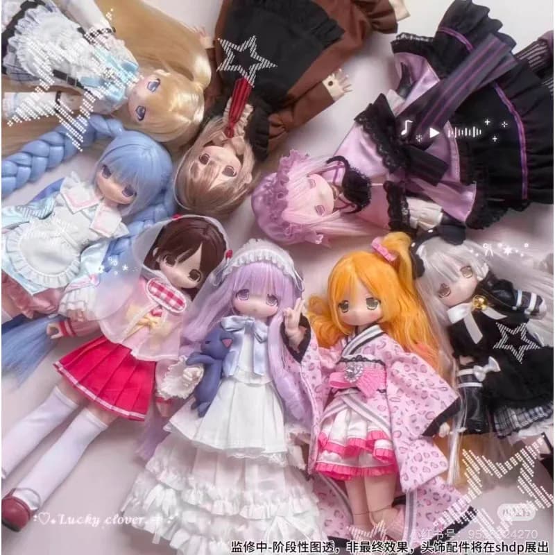 Original Saotome Declaration 1/6 BJD Action Figure Blind Box Desk Ornament Collectible Display Novelty Toy Trendy Set Girls Gift