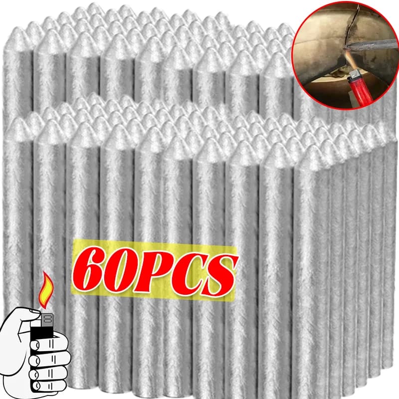 60/3pcs Easy Melt Low Temperature Welding Rods Stainless Steel Copper Solder Rod Repair Holes Soldering Weld Repairing Agent Kit