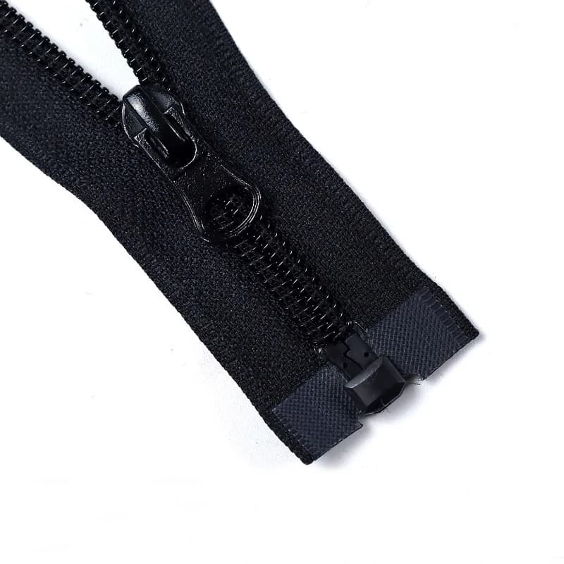 1/2/4Pz 5 # Cerniera in nylon da 50 cm, cerniera a metraggio per cucito, borse, decorazioni per capi d'abbigliamento, kit di riparazione cerniere, accessori fai da te