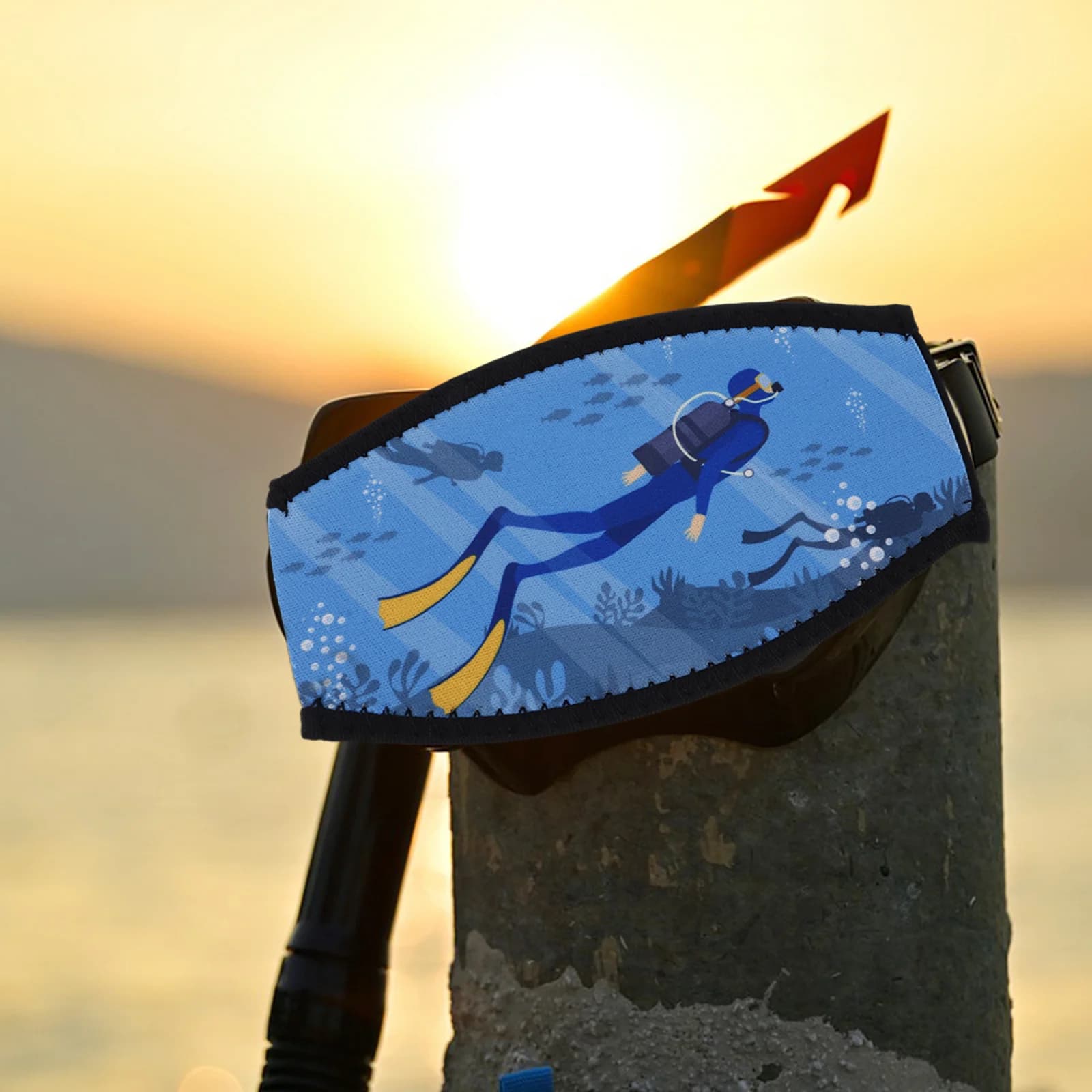 Protective Cover for Neoprene Hair Washable, Adjustable and Resistant for Snorkeling and Nuoto Eyelets, Hair Protection Accessories