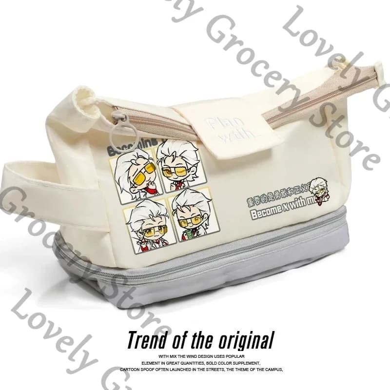 Anime TO BE HERO X NICE Cosplay Cartoon Pen Bag Studente Scatola di matite Ornamento Materiale scolastico Custodia per scrittura Accessorio Regalo mascotte