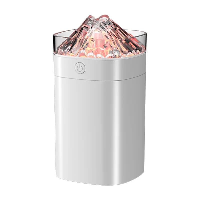 Nuovo Umidificatore USB Colorato a Forma di Vulcano per Camera da Letto e Scrivania