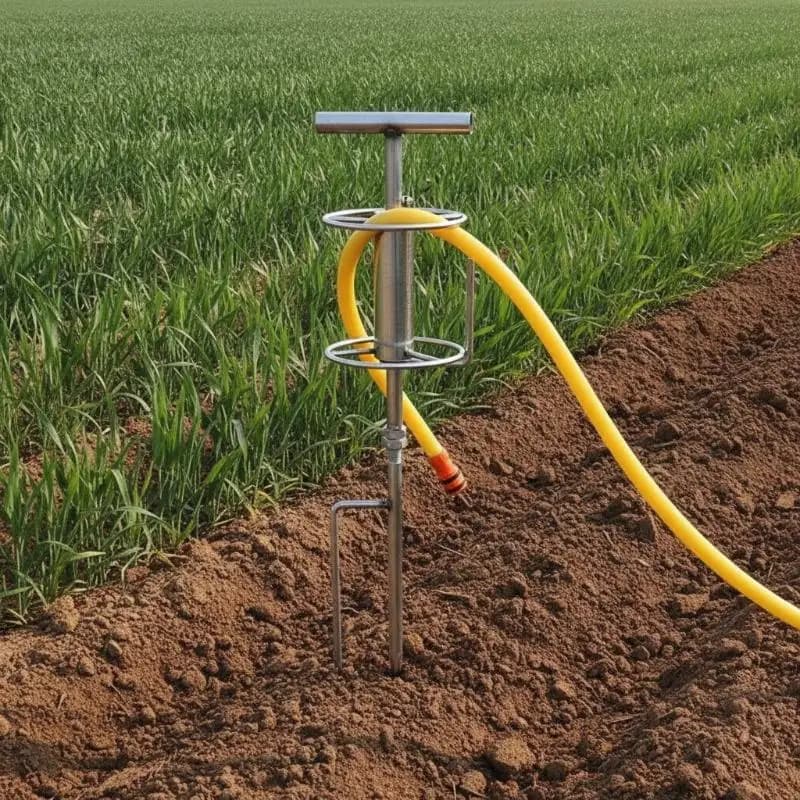 Garden Hose Guide Stake Accessories Easy To Install Metal Prevent Kinking Bending For Lawn Yard Flower Bed Outdoor