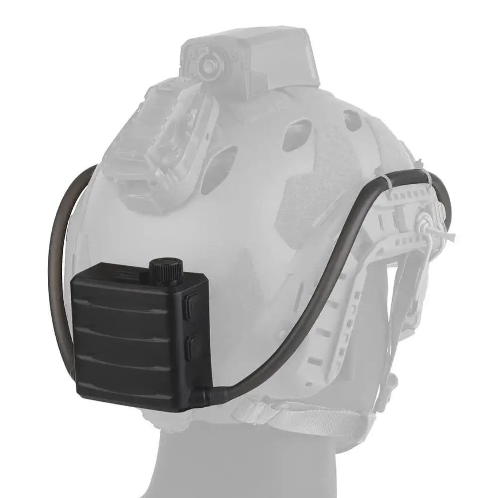 Occhiali softair Defogger Disappannante Ventola Kit antiappannamento per tiro tattico Motocross Alpinismo Occhiali protettivi Maschere da sci