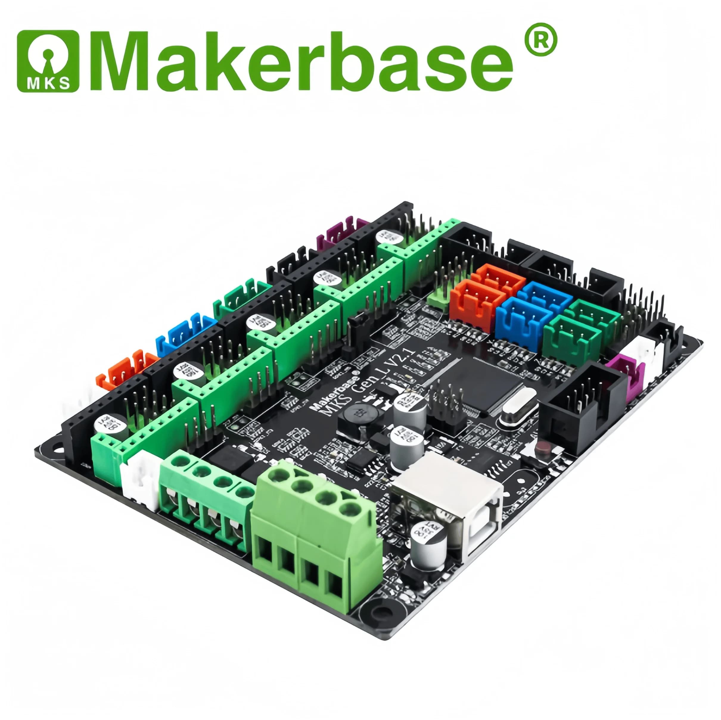 Makerbase MKS Gen-L 3D Printer Control Board (Mainboard) — High Cost-Performance, Open-Source Marlin Support