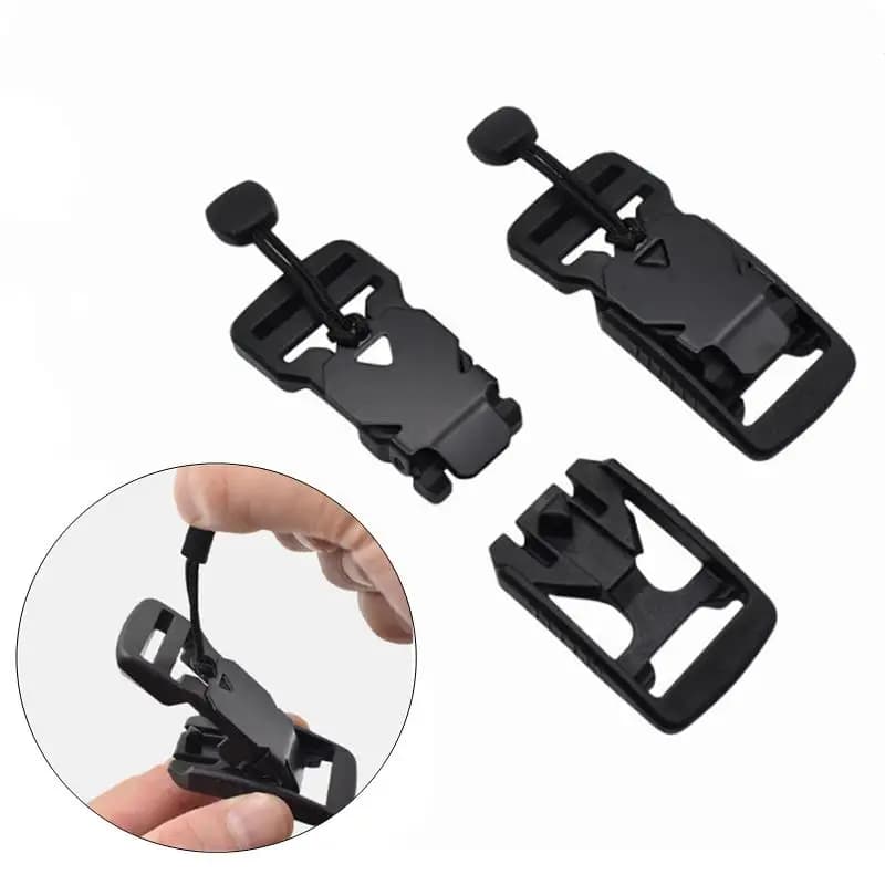 1 Pezzo Fibbia a Sgancio Rapido 20/25/32mm, Fibbia Magnetica Funzionale per Cinture, Accessori per Zaini e Borse da Esterno