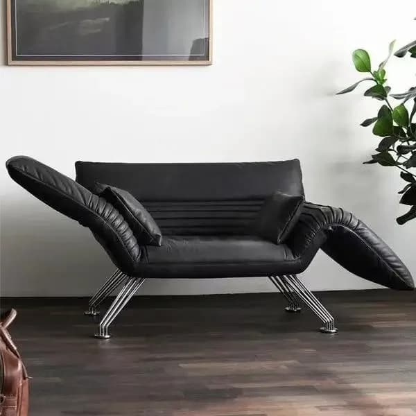 Poltrona da Soggiorno, Sedia Moderna per Salone, Poltrona da Ufficio e Gaming, Poltrona Nordica per Ragazze, Sillon, Arredamento per la Casa