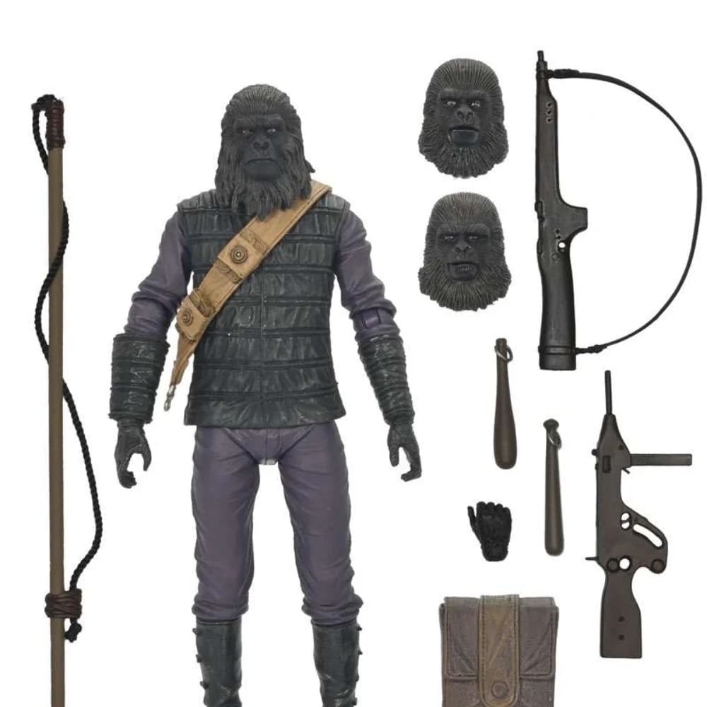 Originai 1/12 Bilancia Kingdom Pianeta Dei Scimmie Anime Figura Cesare Gorilla 7 pollici Set Completo Bambola Giocattoli Per Bambini Hobby Gfits