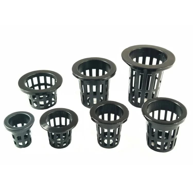 40 # Vaso a rete da 2 pollici (60 mm) per coltivazione idroponica e acquaponica in serra, senza suolo, cestello per piantumazione