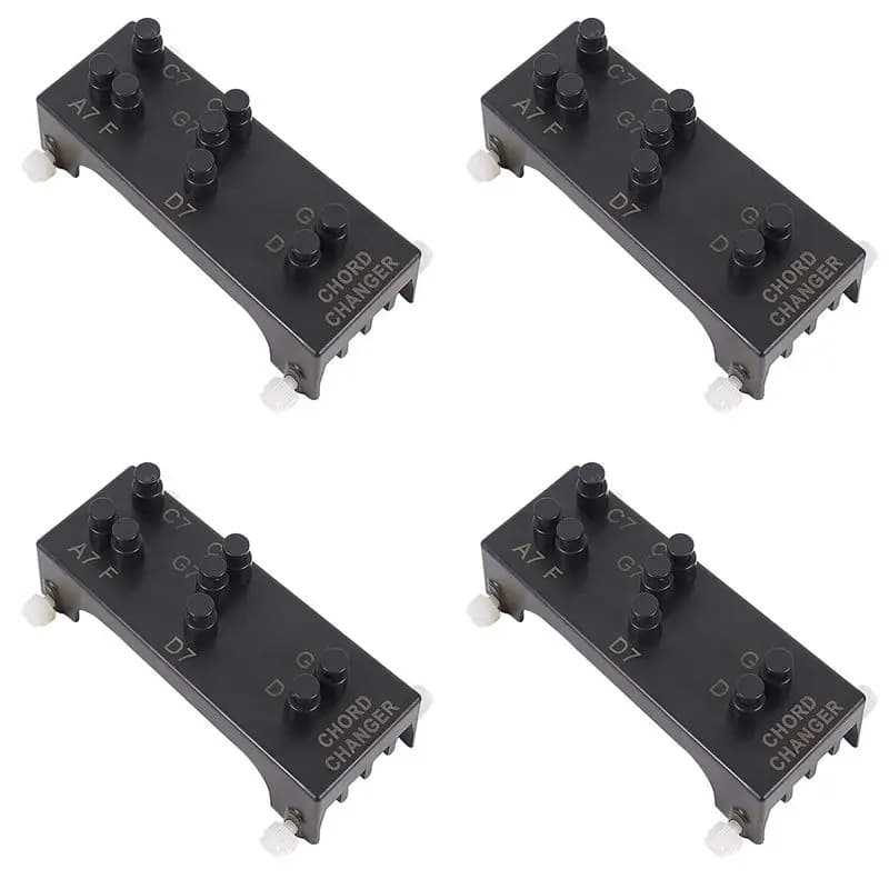 HOES-4X Ukulele Chord Changer,Ukulele Aid Learning System Teaching Aid For Beginner