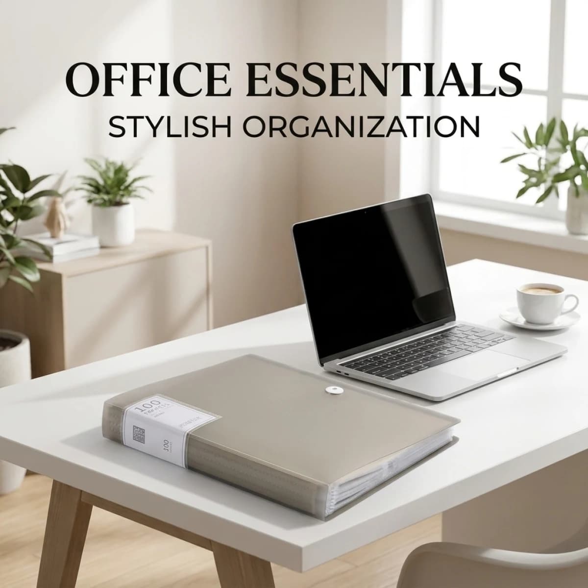 Cartella Portadocumenti Premium, Organizzatore Espandibile A4, Chiusura con Bottone e Cordoncino per Facile Accesso, Indispensabile per Ufficio e Scuola