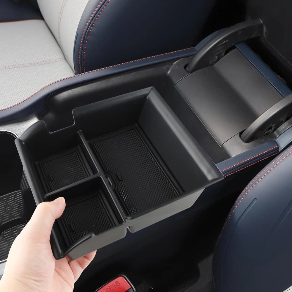 ABS Car Center Console Bracciolo Box Vassoio portaoggetti Supporto per BYD Atto3 Atto 3 2022 2023 Organizer Contenitore Accessori