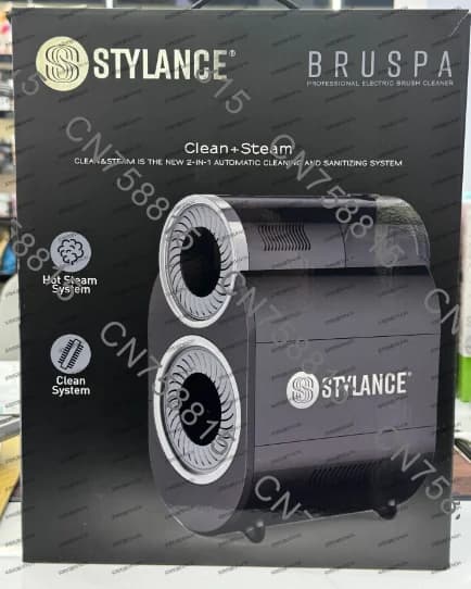 Salone di parrucchieri, pulitore per spazzolini da denti completamente automatico, asciugatore, pulitore elettrico rapido per spazzole rotonde, spazzola professionale portatile per la pulizia