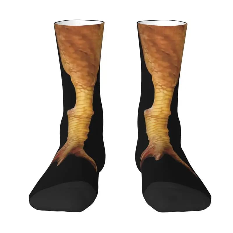 Men's socks with chicken legs Fun unisex socks for spring summer autumn winter