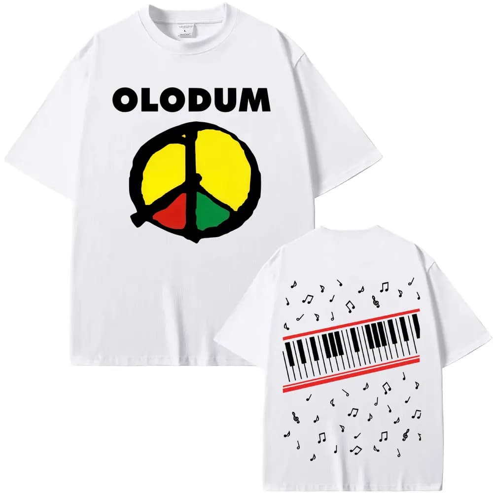 King of Pop Michael Jackson MJ OLODUM Same Style T-shirt Men Women Fashion Gothic Classic T Shirts 100% Cotton Short Sleeve Tees