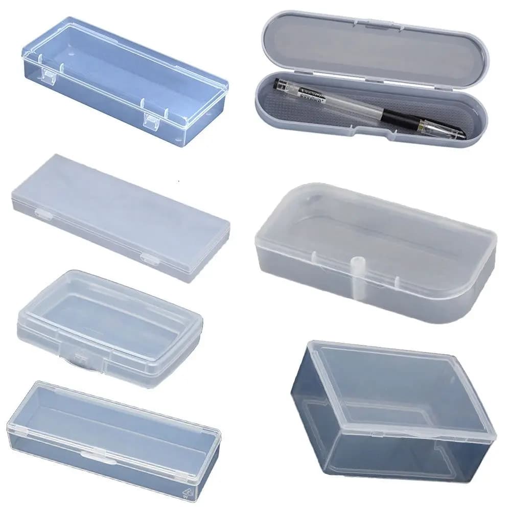 Contenitori per Organizzazione Domestica in 8 Misure, Scatole per Gioielli e Diamanti, Porta Perline per Artigianato, Contenitore per Pillole