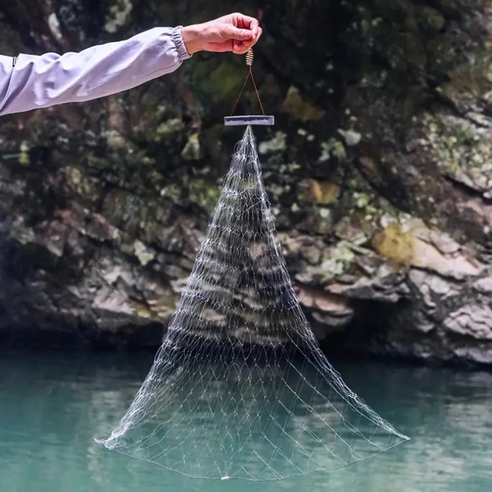 Trappole da pesca per bancarelle in rame Accessori per la pesca Trappola Rete a rete Attrezzatura da pesca Rete per pesci Reti per branchie
