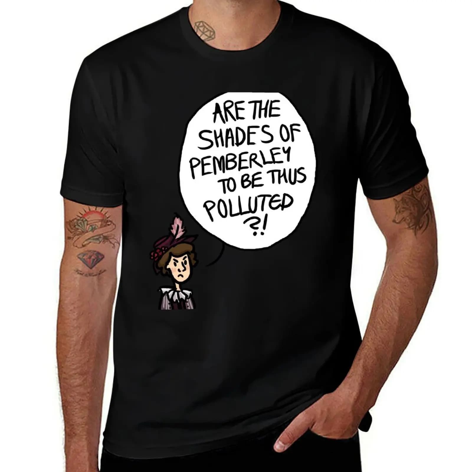 Shades of Pemberley T-Shirt Stain Resistant Casual Tee