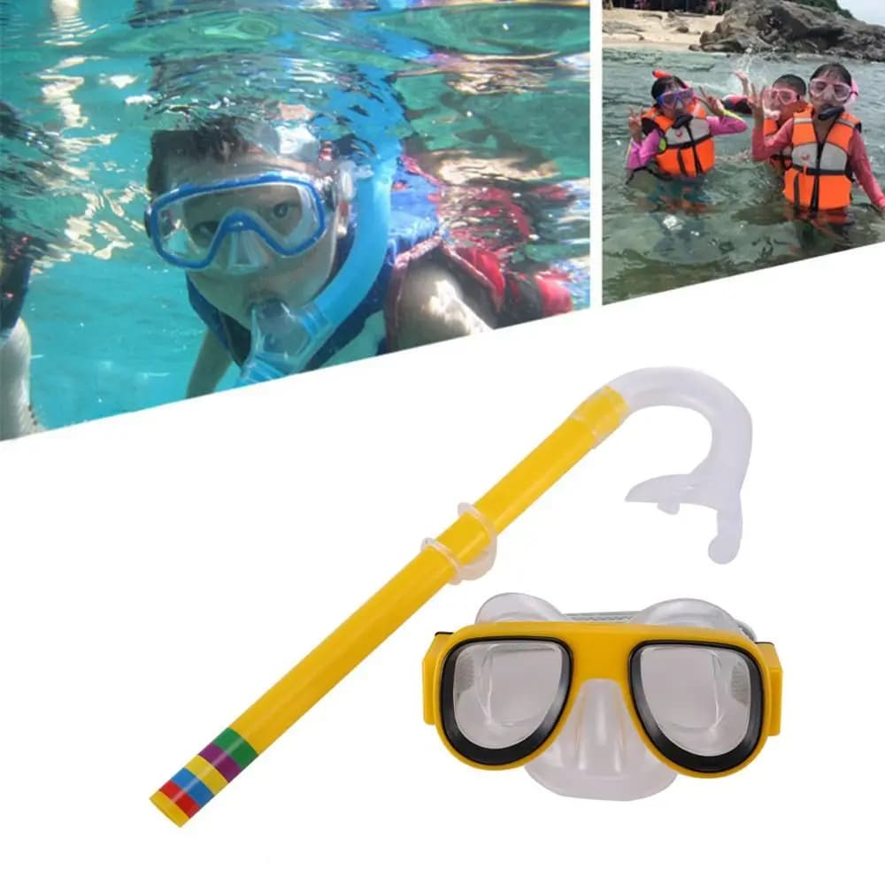 Practical Swimming Dry Pipe Water Sports Diving Mask Snorkeling Masks Snorkeling Masks Children's Diving Glass Snorkeling Equipment