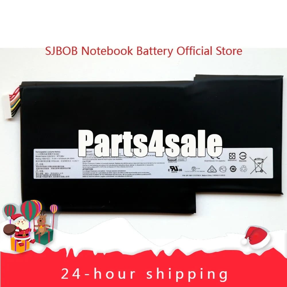 BTY-M6J Batteria originale per MSI GS63 GS73 MS-17B5 WS63 MS-17B7 MS-17B6 MS-17B5 batteria del computer portatile