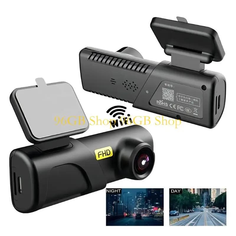 96GB Wide DVR Camera Recorder Video Cycle Dashcam Registrator Dashcam Camcorder Every Detail WiFi Connectivity