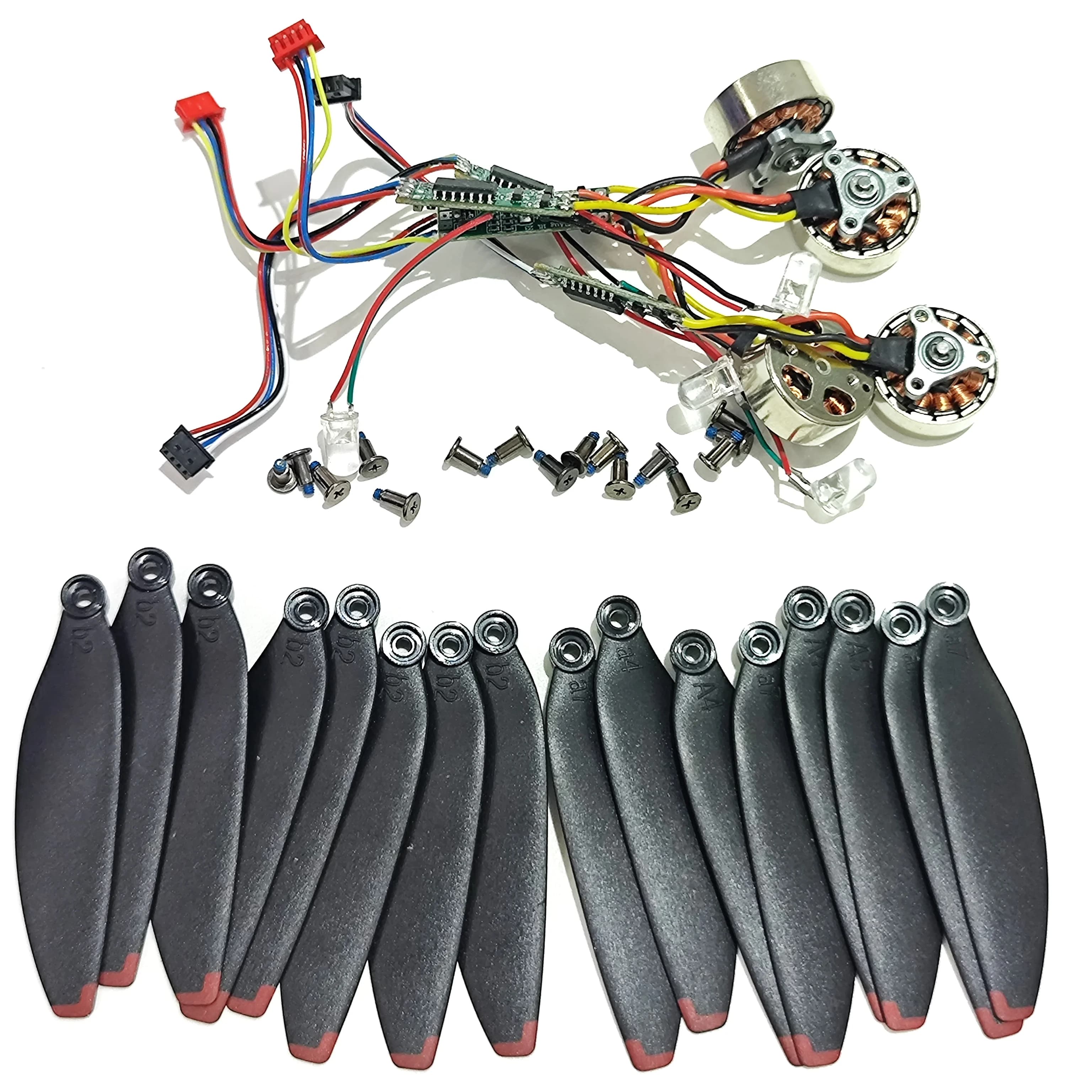 S116MAX Evitamento Ostacoli Quadcopter S116 Drone Motore Brushless Originale CW CCW Motori Motore 4 PZ + Pala Dell'elica Ventola 16 PZ