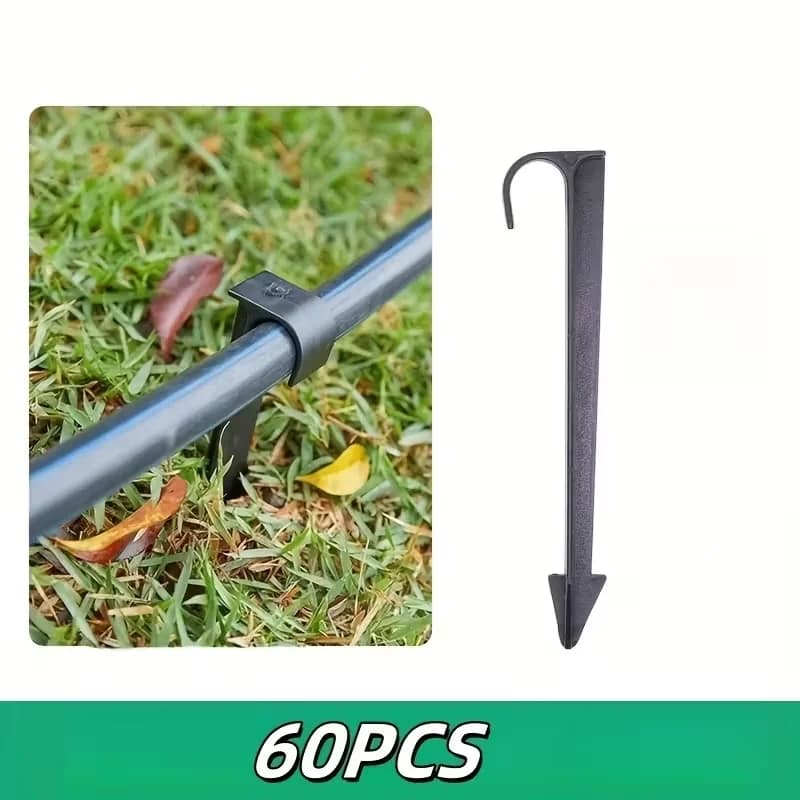 50 pz 1/2 ''16 MM Tubo Pali Fisso Tubo di Irrigazione del Giardino Micro Raccordi per Irrigazione a Goccia Hold-Down Supporta Accessori