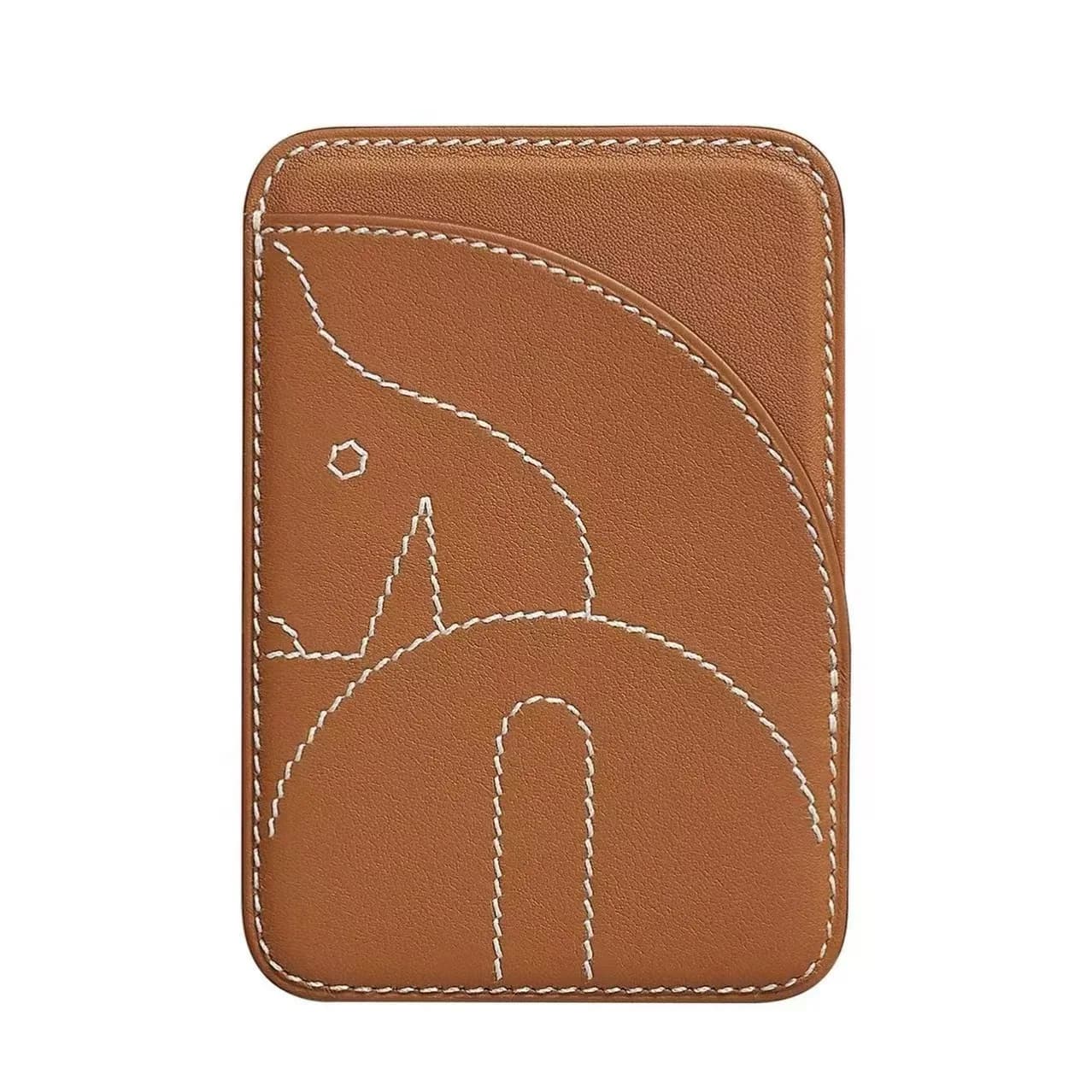 Porta carte magnetico Porta carte sul retro della custodia del cellulare Applicabile alla serie 17, 16, 15.