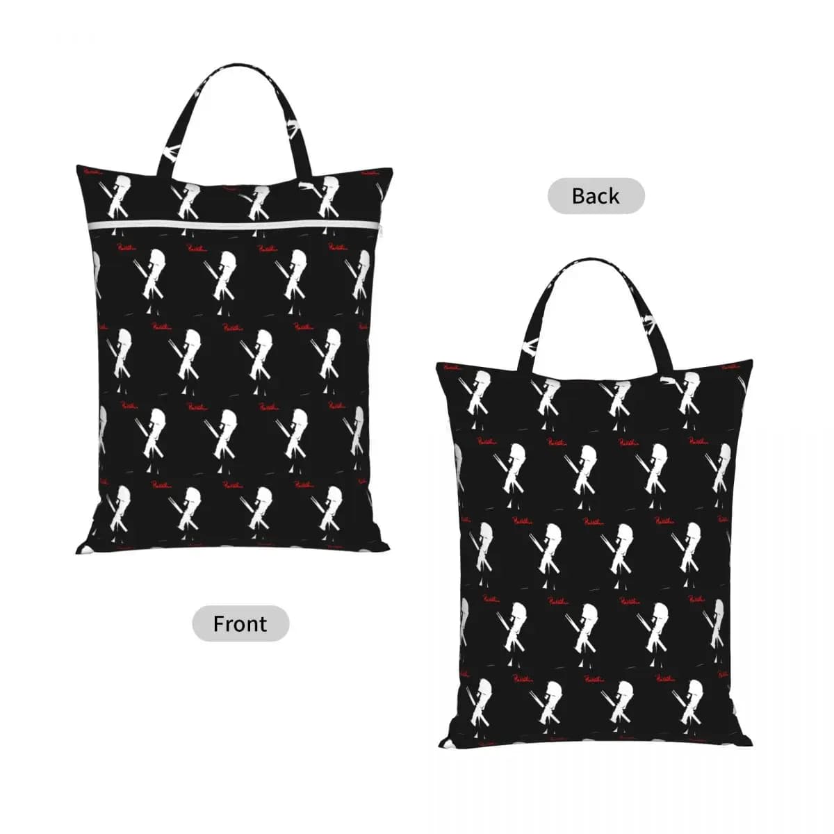 Phil Collins Travel Laundry Bag Waterproof Reusable Dirty Clothes Pouch Gym Yoga Vacation Washing Basket