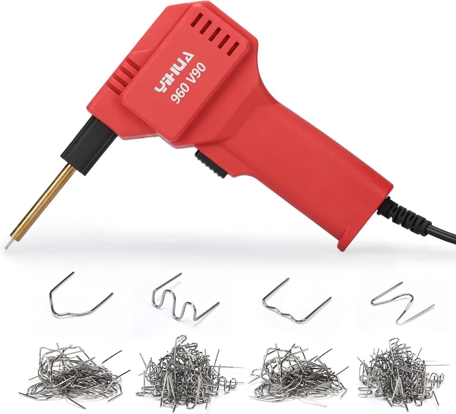 YIHUA 960-V90 Saldatore a Caldo per Riparazione Plastica, Kit di Saldatura per Paraurti Auto, Saldatore per PVC Automobilistico